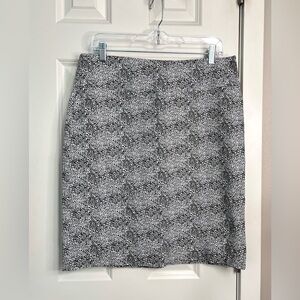 Margaret M Leopard Pencil Skirt NWOT